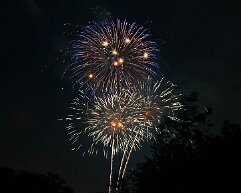 colorful-fireworks Fireworks at Brookhaven Amphitheater