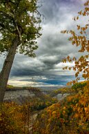 the-gorge Overlooking the Gorge at Letchworth State Park, NY
