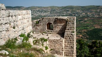 ajlun-castle Ajloun Castle is a 12th Century Muslim fortress that was built under the rule of Saladin. The Castle Stands 1250 meters above sea level, or roughly 4100 feet...